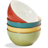 ONEMORE 16oz cereal bowls in vibrant colors for everyday meals