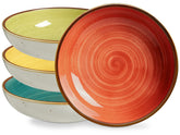 ONEMORE pasta bowls in assorted colors add vibrant presentation to meals.
