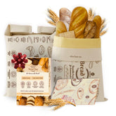 ONIXCORE beeswax bread bag 2XL keeps homemade bread fresh and breathable.