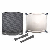 Ooni cast iron dual-sided grizzler plate in oven for versatile cooking