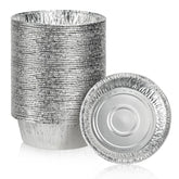 Oopsu 4-inch round tart pan top view for compact baking.