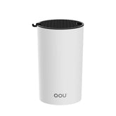 OOU universal round knife block with slot design keeps blades protected and accessible.
