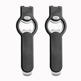 OPENPRO 2in1 magnetic can opener, versatile for cans and bottles, with fridge mounting.