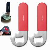 OPENPRO magnetic 2-in-1 ring-pull can opener in action for easy opening