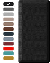 Ophanie kitchen mat with 0.75-inch cushion for comfort underfoot