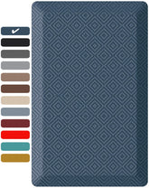 Ophanie kitchen mat top view shows anti-fatigue comfort for long standing tasks.