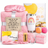 OPOWIS Get Well Soon care box blanket and tumbler offer cozy comfort for recovery