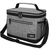 opux insulated lunch box with top handle for easy transport