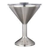 ORCA Tini 13oz stainless martini glass with double-wall insulation preserving temperature