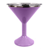 ORCA Tini 13oz stainless martini glass keeps cocktails cool outdoors for outdoor use.