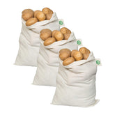Organic Cotton Mart Nut Milk Bag 3-pack for homemade dairy-free milk