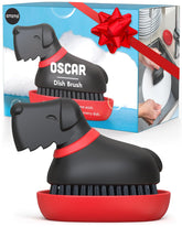 OTOTO Oscar dog dish brush handle offering a comfy grip for easier scrubbing