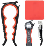 Otstar jar-opener-6in1 in use, showing easy lid removal for seniors.
