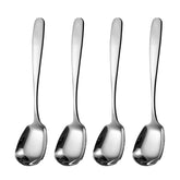 OULIGET square head spoon with square design for easy scooping of soups and sauces