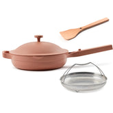Our Place Always Pan 2.0 ceramic pan in full view for versatile everyday cooking