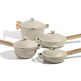 Our Place Always Pan 2.0 full-size in action for versatile stovetop meals.