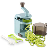Ourokhome spiralizer with vertical structure for effortless zucchini noodle prep.