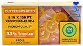 OutOfAir vacuum roll in a box with cutter for easy sizing