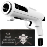 OUYOOLE shot gun with two cartridges for quick, fun party beverage games.