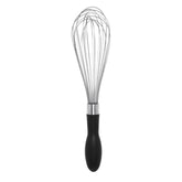 OXO Good Grips balloon whisk with balloon shape for airy mixing.