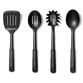 OXO Good Grips 4-piece nylon tool set with heat-resistant heads for safe non-stick cooking