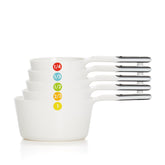 OXO Good Grips 6-piece cups stacked for compact storage and quick access