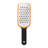 OXO Good Grips etched coarse grater with orange handle for easy semi-soft cheese and potato grating