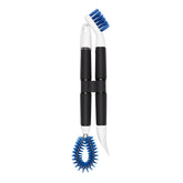 OXO Good Grips loop brush cleaning blender blades for precise residue removal