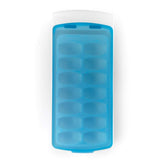 OXO Good Grips No-Spill Ice Cube Tray with sealed lid for leak-free freezing.