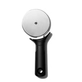 OXO Good Grips Pizza Wheel blade cuts crusts smoothly for even slices