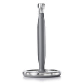 OXO Good Grips Steady Paper Towel Holder on countertop with one-handed tear for quick cleanup
