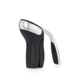 OXO Steel Vertical Lever Corkscrew in action for smooth cork removal