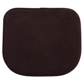 PAGGED brown foam seat cushions back view showing stable comfort for dining chairs