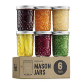 Paksh Novelty 16oz wide-mouth mason jar showing easy filling and storage