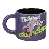 Paladone Exorcist Reagan mug with embossed detail for immersive movie-inspired sipping.