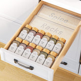 PanPanPal 2-tier spice drawer assembly for easy reach.