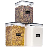 PANTRYSTAR 5.2L pantry container with airtight lids for flour storage
