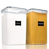 PANTRYSTAR large 6.5L container with lid keeps flour fresh