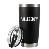 Panvola Allegedly Lawyer Mug with straw lid keeps drinks fresh on the go