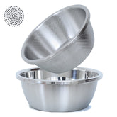 Paoli microporous colander with 2mm holes for efficient drainage.