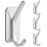 Paoli heavy-duty adhesive hooks white four-pack ready to mount securely