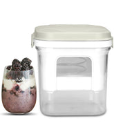 Party Desserts Greek yogurt strainer with lid delivering thick yogurt results