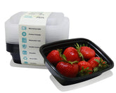 PARTYHIPPO 12 oz meal prep container with single lid for portion control.