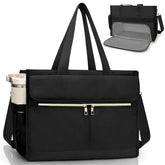 PASMAN lunch bag women's tote with laptop compartment keeps your 15.6-inch device secure during travel.