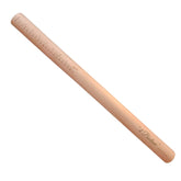 PastaVirtuoso Il Bastone rolling pin in beechwood ready for smooth pasta dough rolling.
