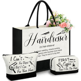 Paterr hairdresser tote bag in cotton canvas, roomy for daily work essentials