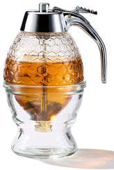 PAULSWAY stainless steel shaft visible, ensuring rust-free, food-grade performance for easy honey transfer.