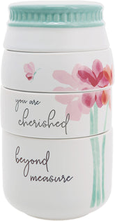Pavilion Gift Company Cherished Beyond Measure 4-piece measuring cup set for precise kitchen prep