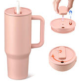 Pawtong 40oz insulated tumbler with bold Magnetic-Pink finish for long-lasting hydration.
