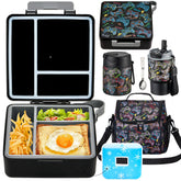 Pawtong lunch box with removable ice grid for fresh meal prep.